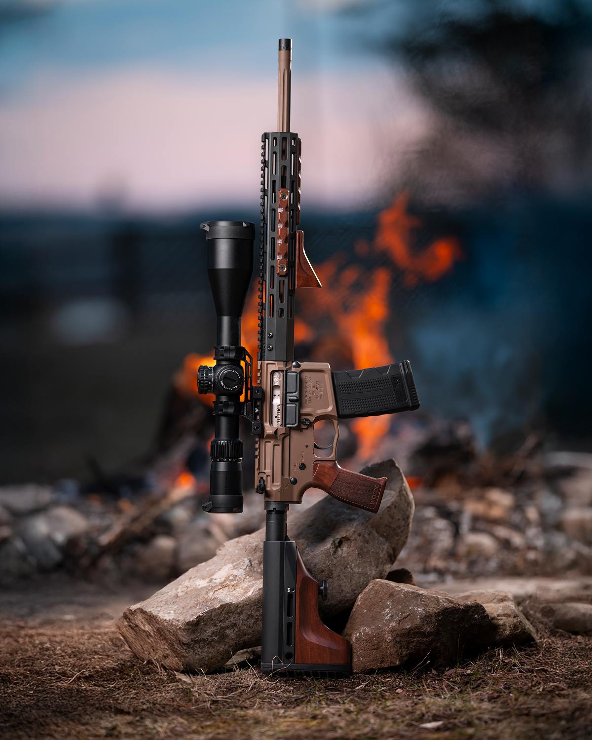 WOOX Vigilante AR Build with Wilson Combat 300 HAM'R and Swampfox Optic