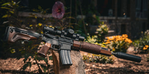 Vigilante Leather Forend Cover - Gunstock Accessories - WOOX