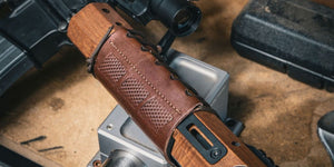 Vigilante Leather Forend Cover - Gunstock Accessories - WOOX