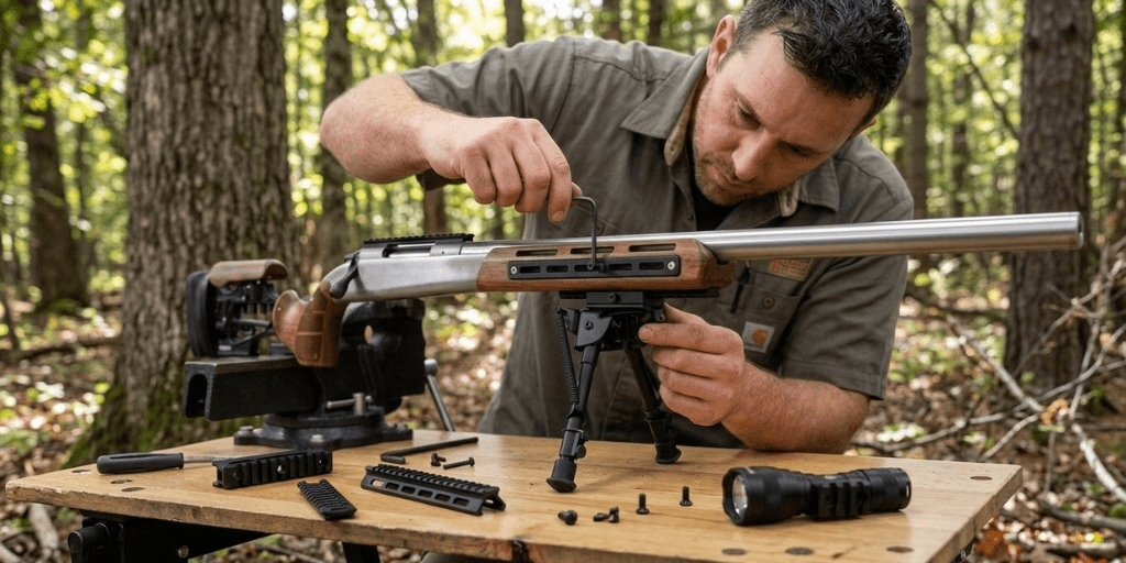 How To Mount M-LOK Accessories On WOOX Rifle System - WOOX