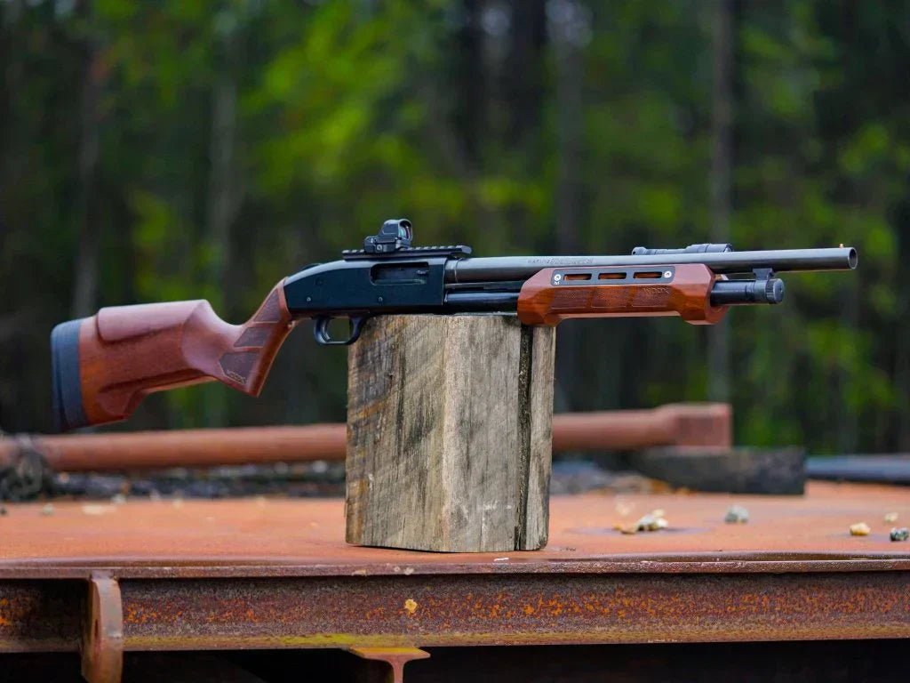 Mossberg 590 Stock Geometry: Choosing Length of Pull and Recoil Pad - WOOX