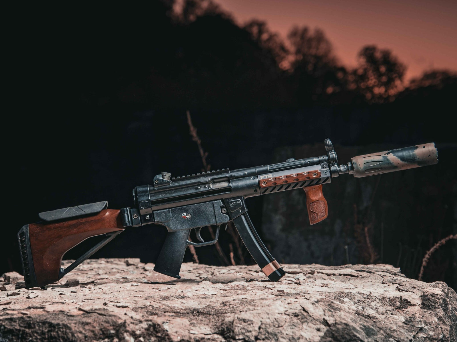 PTR 9CT: Stock, Grip & Rail Upgrades - WOOX 1913 WOODY - WOOX
