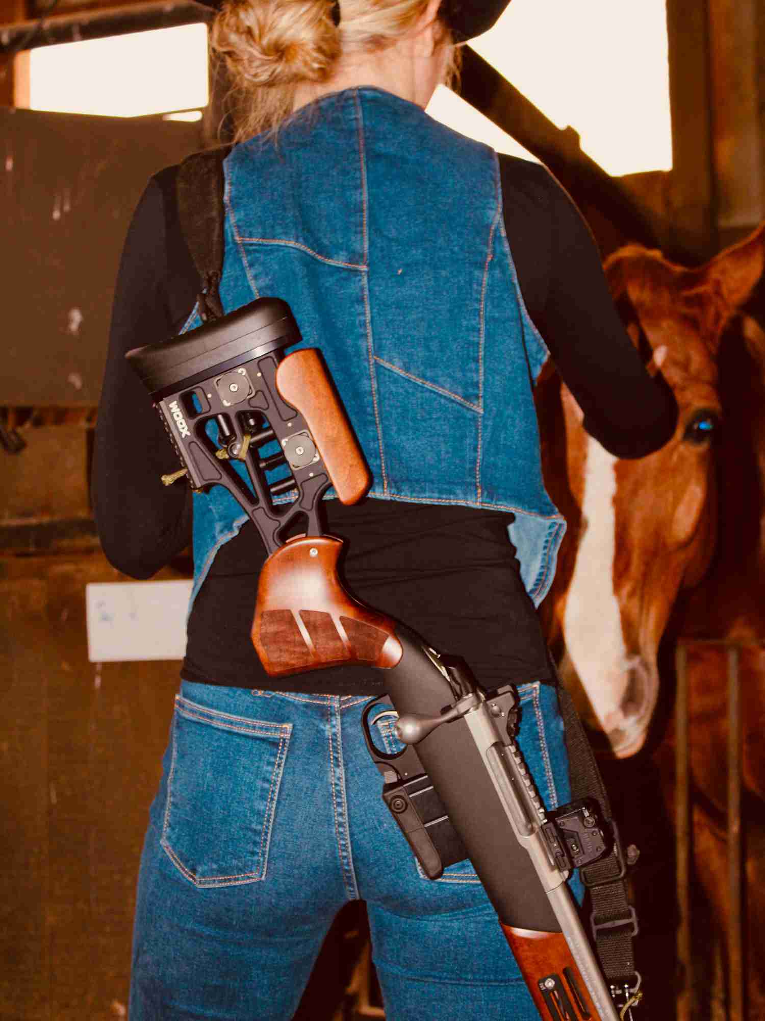 Custom Bergara B14R 17HMR by Modacam Custom Rifles - WOOX