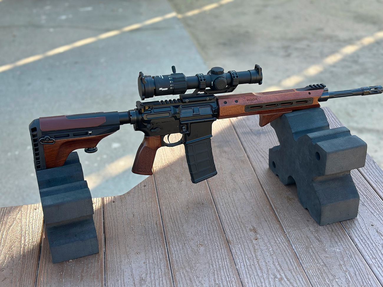 Wilson Combat for WOOX Vigilante Kit Custom AR Build - WOOX