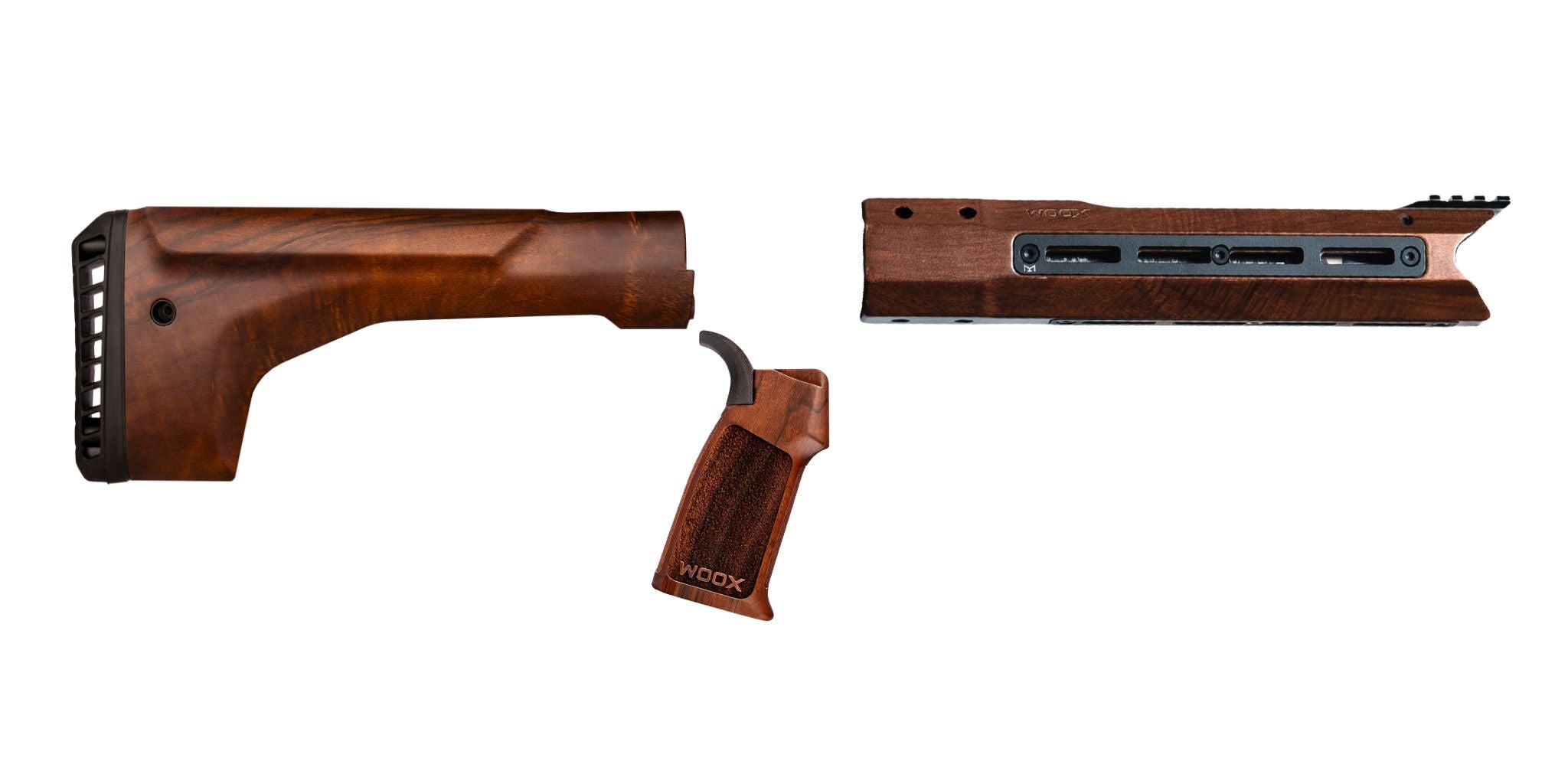 VIGILANTE AR-15 Walnut Kit — Stock, Grip & Handguard