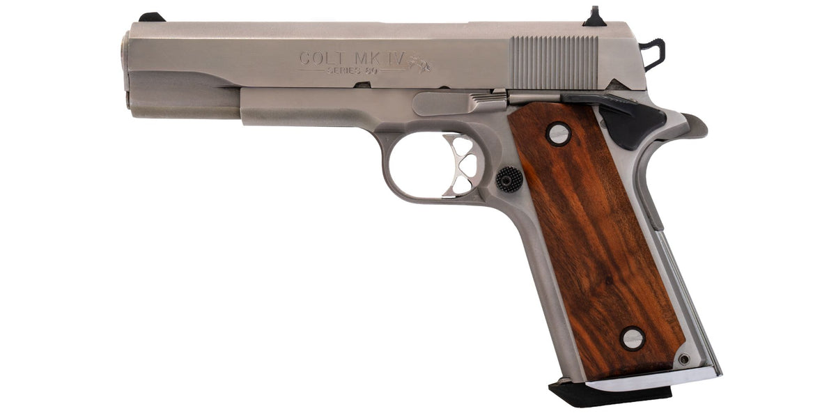 1911 Walnut Grip Plain 3