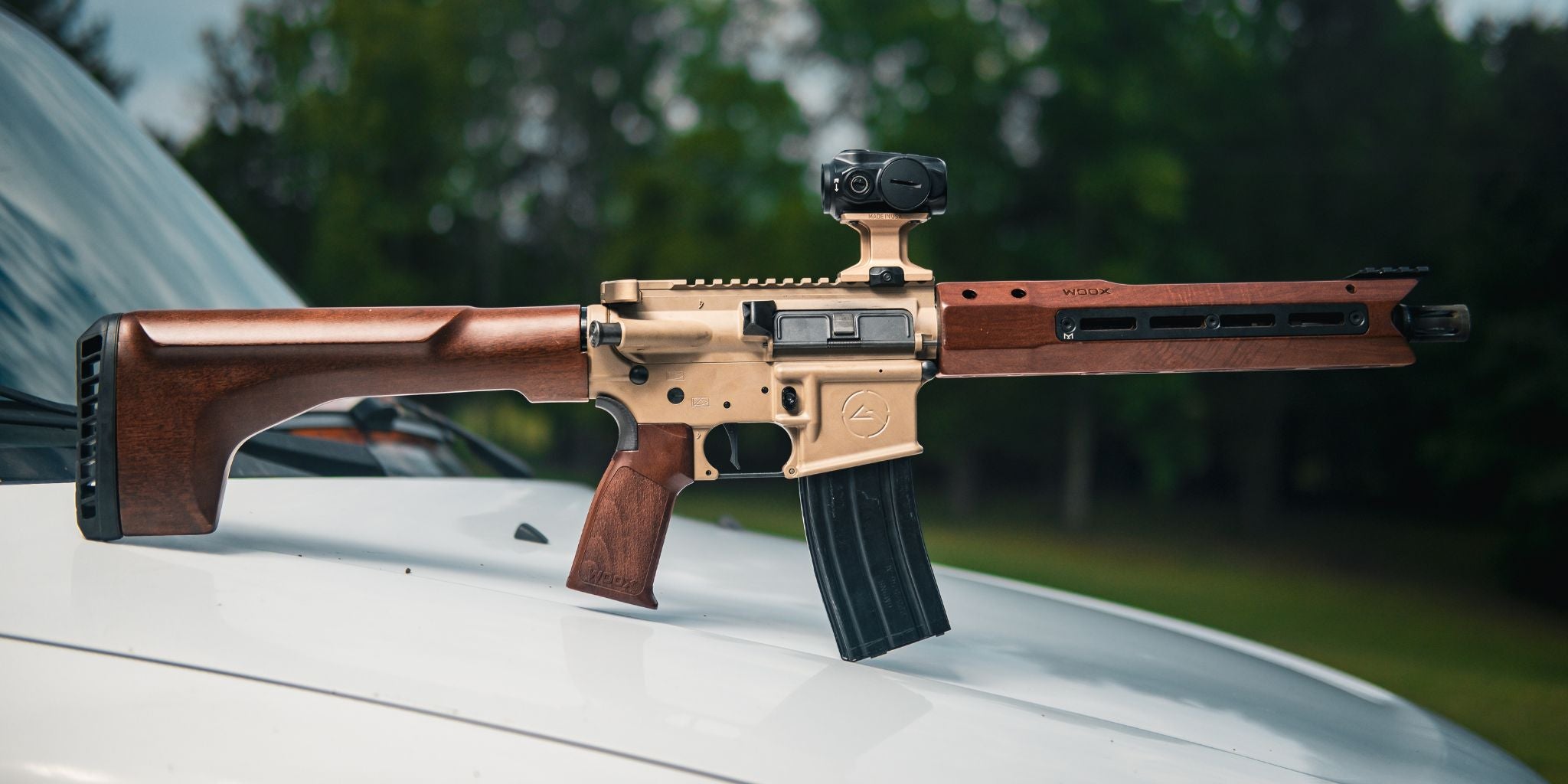 VIGILANTE AR-15 Walnut Kit — Stock, Grip & Handguard