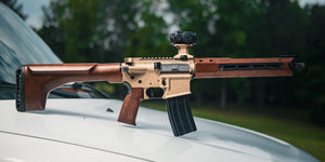 VIGILANTE AR-15 Walnut Kit — Stock, Grip & Handguard