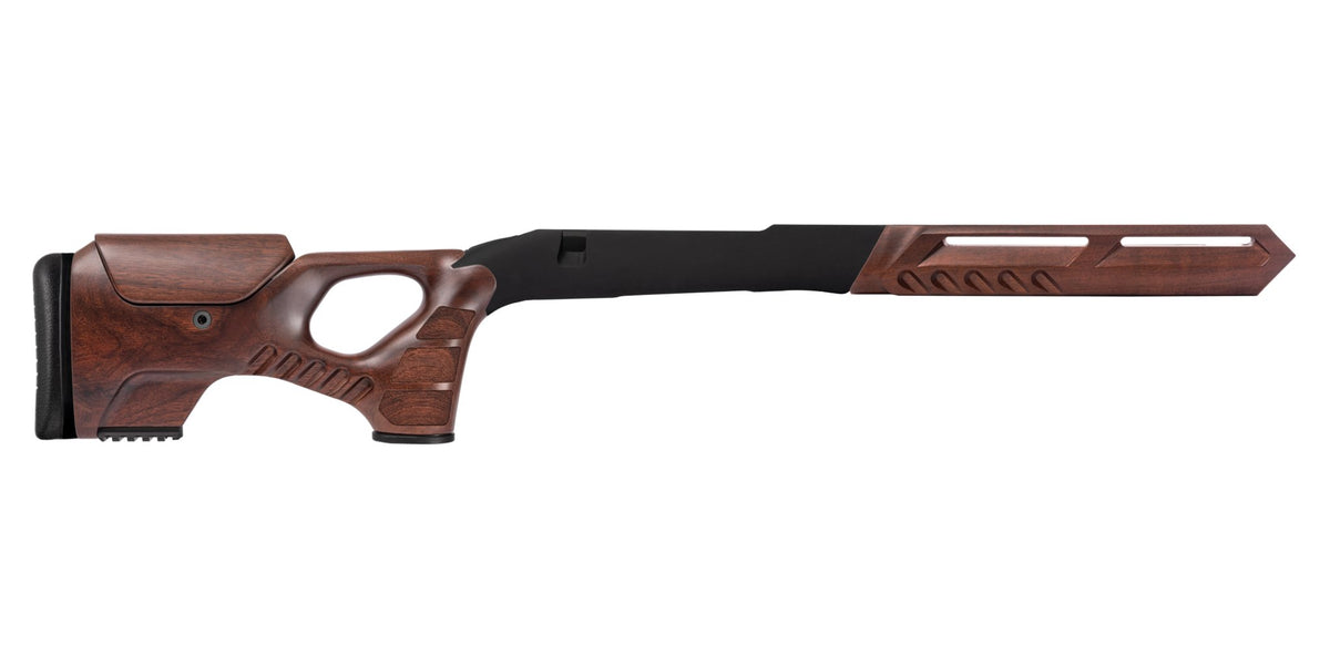 Form Rifle Stocks Marlin Lever Action Adjustable Buttstock + Forend Set -  Pistol Grip Style - Red/Black Laminate