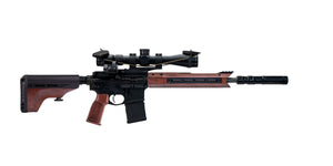 Vigilante Stock + Grip + 11" Handguard Kit on Rifle