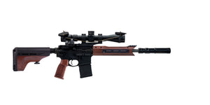 Vigilante Stock + Grip + 9" Handguard Kit on Rifle