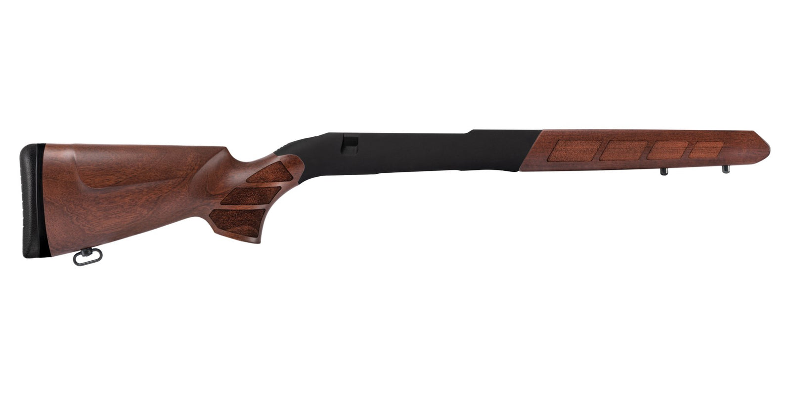 Wild Man Stock Walnut by WOOX, right side view