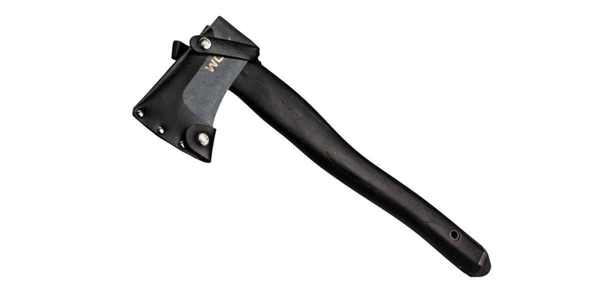 AX1 - Black Leather Sheath - Sheath - WOOX