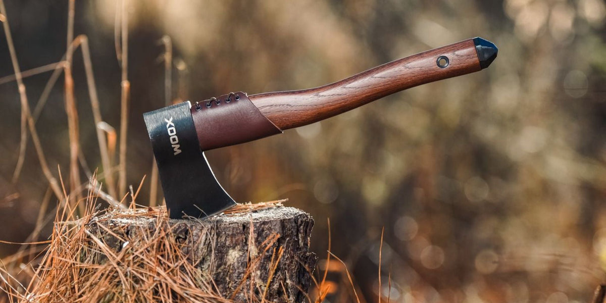 Genuine Leather Axe Collar - Collar - WOOX