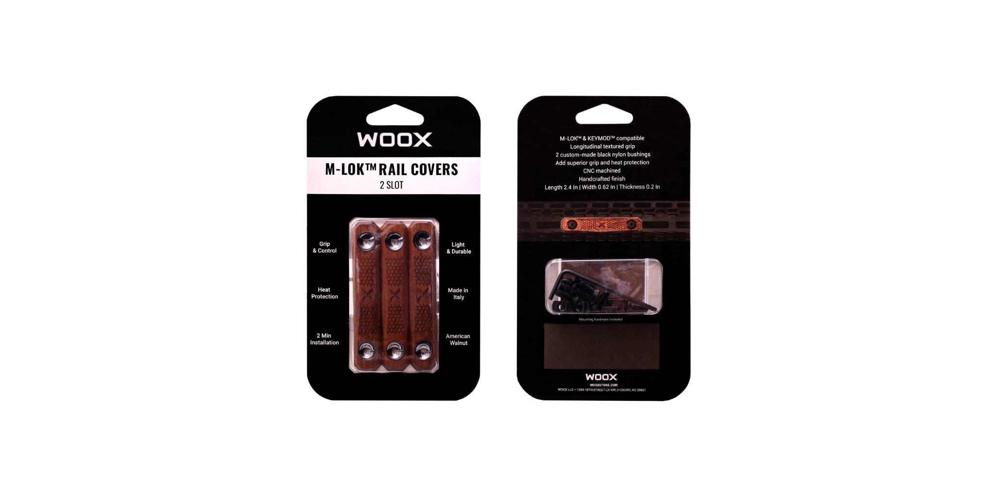 M - LOK™ Rail Covers - GEN2 - Gunstock Accessories - WOOX