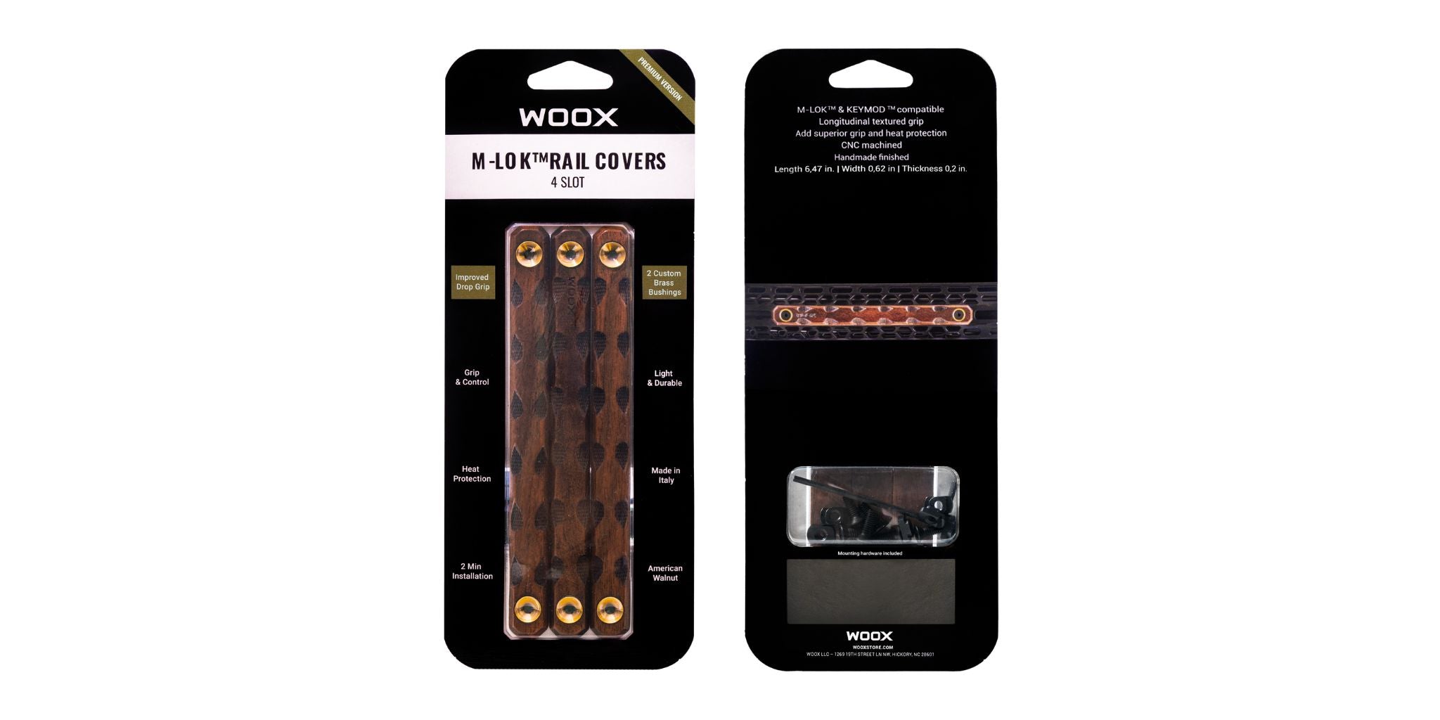 M - LOK™ Rail Covers - GEN2 - Gunstock Accessories - WOOX