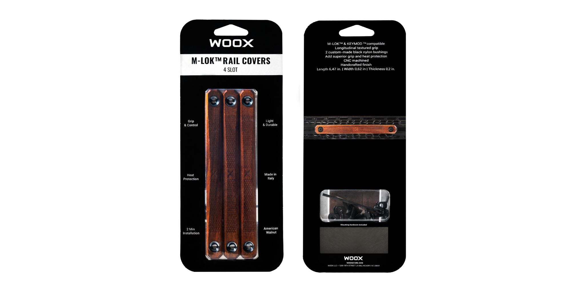 M - LOK™ Rail Covers - GEN2 - Gunstock Accessories - WOOX
