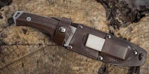 Genuine Leather High-End Knife Sheath | WOOX