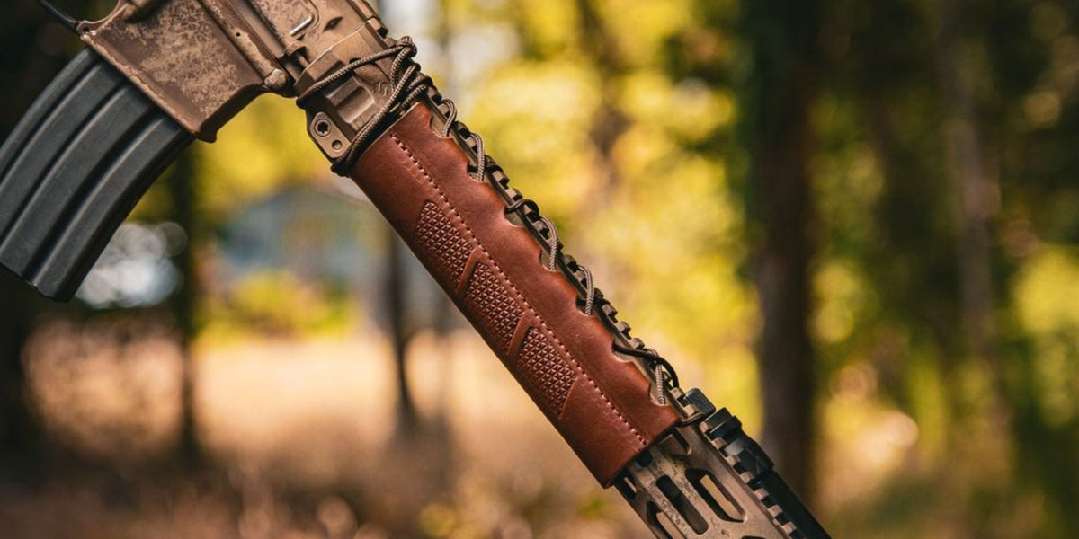 Vigilante Leather Forend Cover - Gunstock Accessories - WOOX