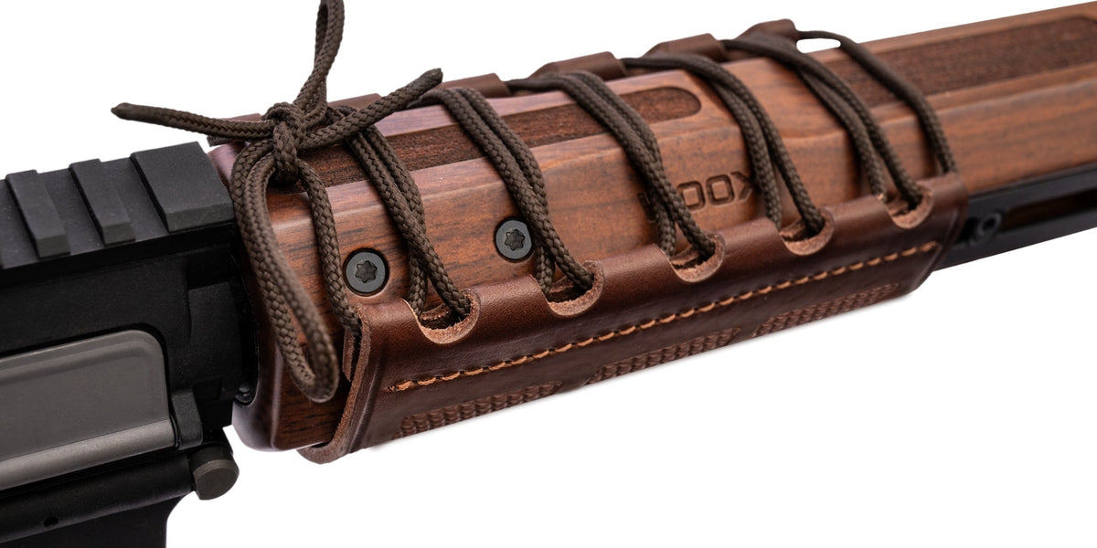 Vigilante Leather Forend Cover - Gunstock Accessories - WOOX
