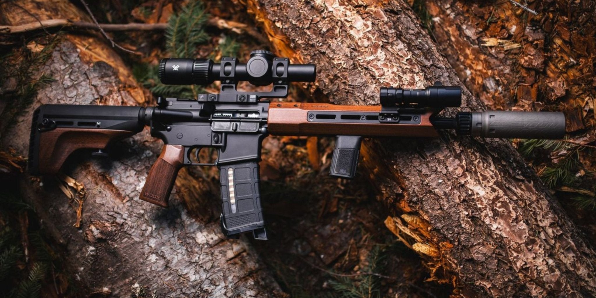 VIGILANTE Stock + Grip + Handguard Kit - Vigilante - WOOX