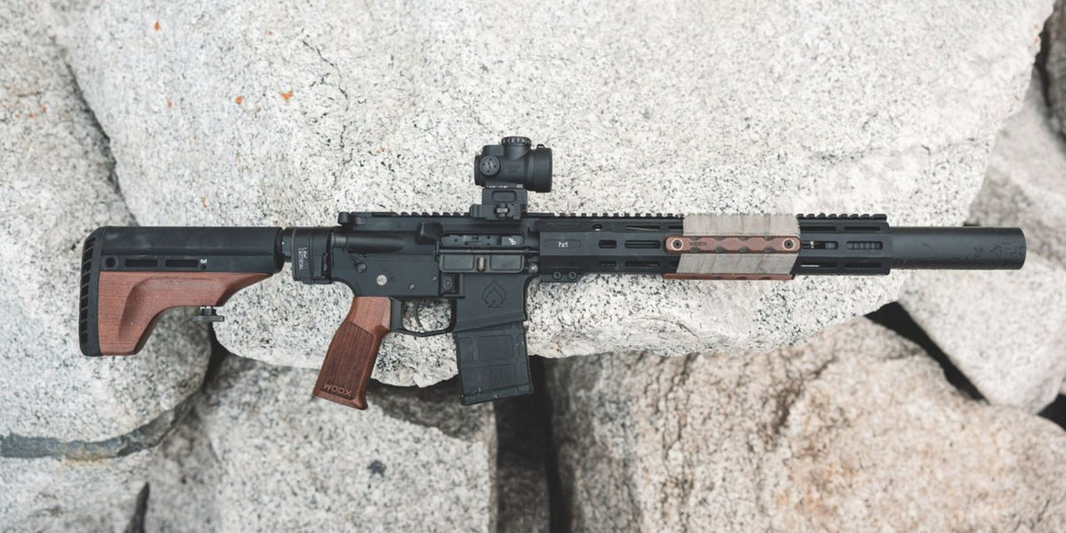 VIGILANTE Stock + Grip + M - Lok Covers Kit - Vigilante - WOOX